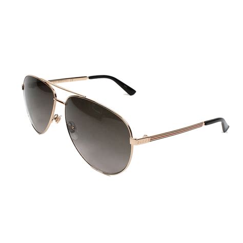 gucci gold aviators|gucci pilot aviator sunglasses.